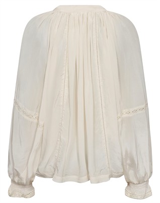 Mos Mosh - MMVuella Bluse - Ecru